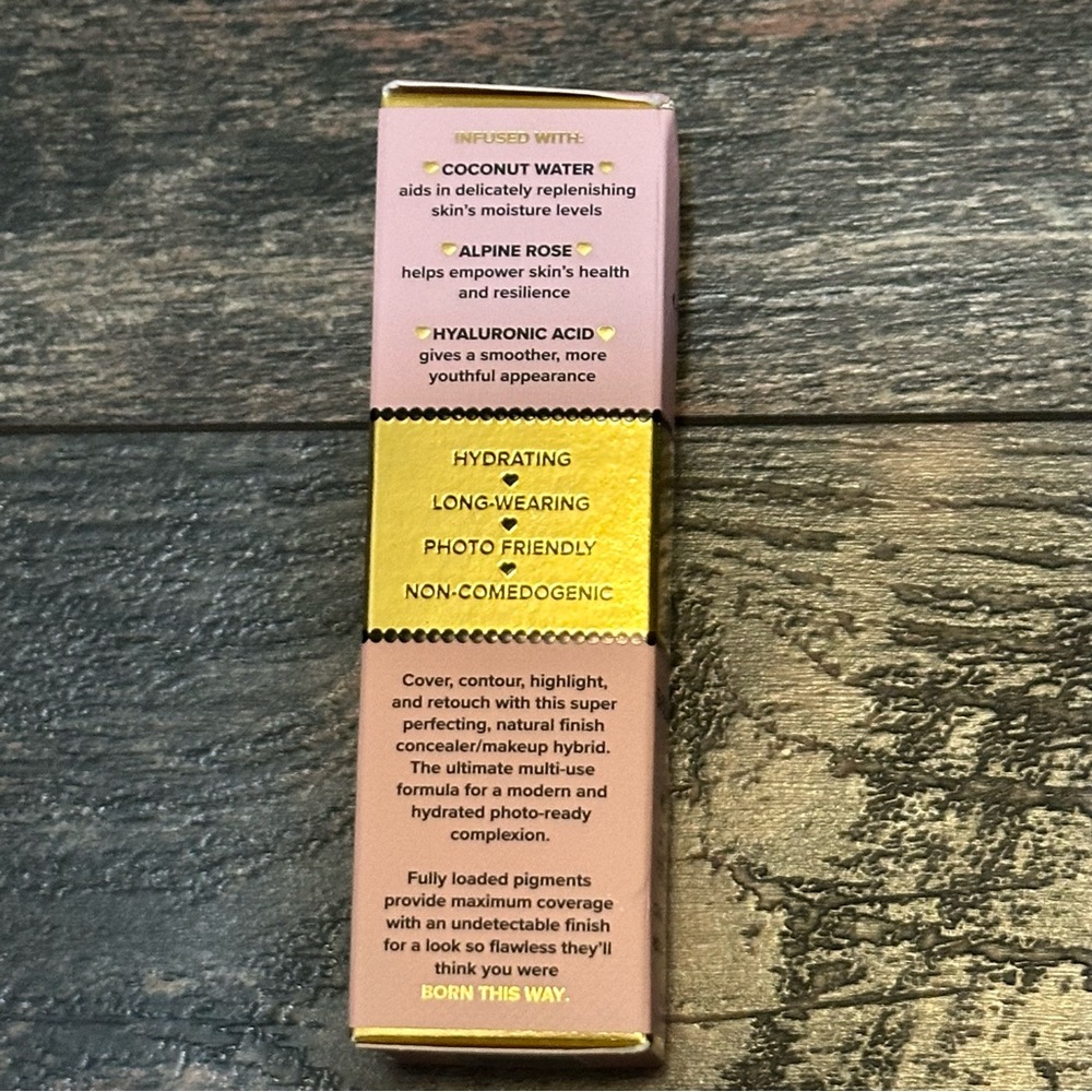 Too Faced Born This Way Spiced Rum super coverage concealer BNIB BNWT full size - Picture 8 of 12